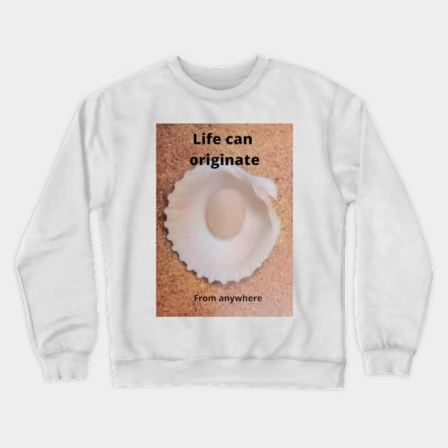 Beginning of Life Crewneck Sweatshirt by Gnanadev